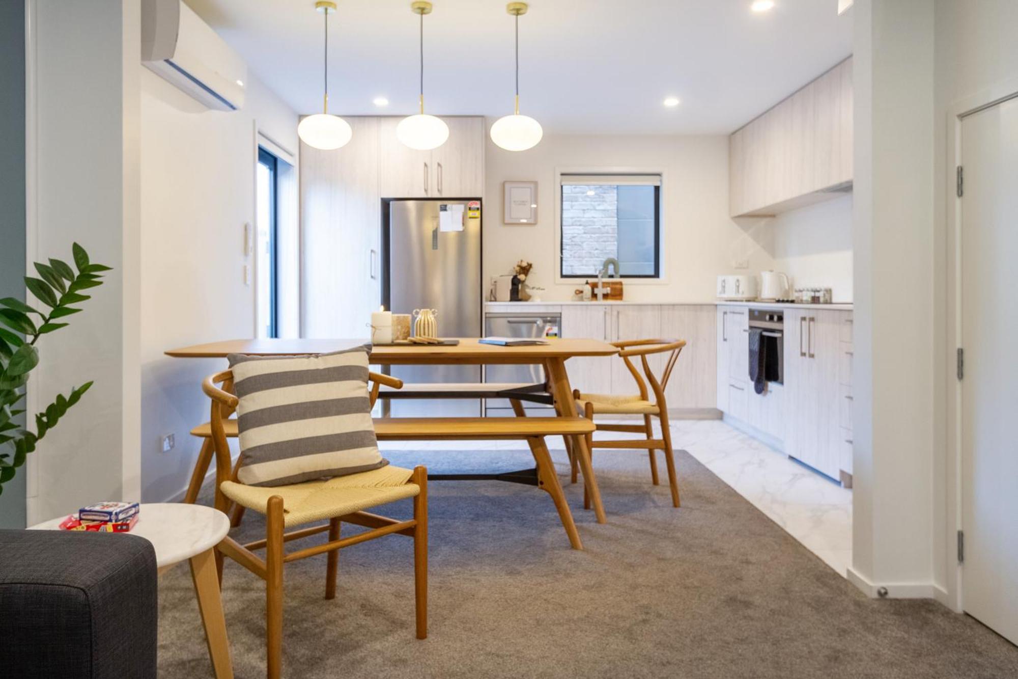 Stylish Central City Townhouse Next To Little High Christchurch Eksteriør billede