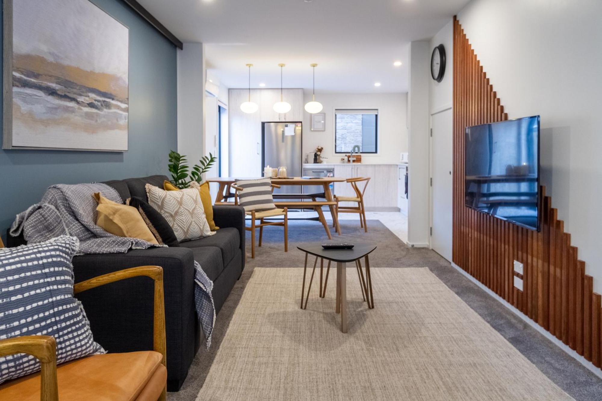 Stylish Central City Townhouse Next To Little High Christchurch Eksteriør billede