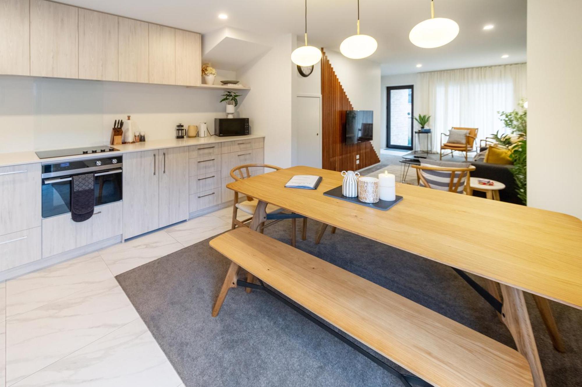 Stylish Central City Townhouse Next To Little High Christchurch Eksteriør billede
