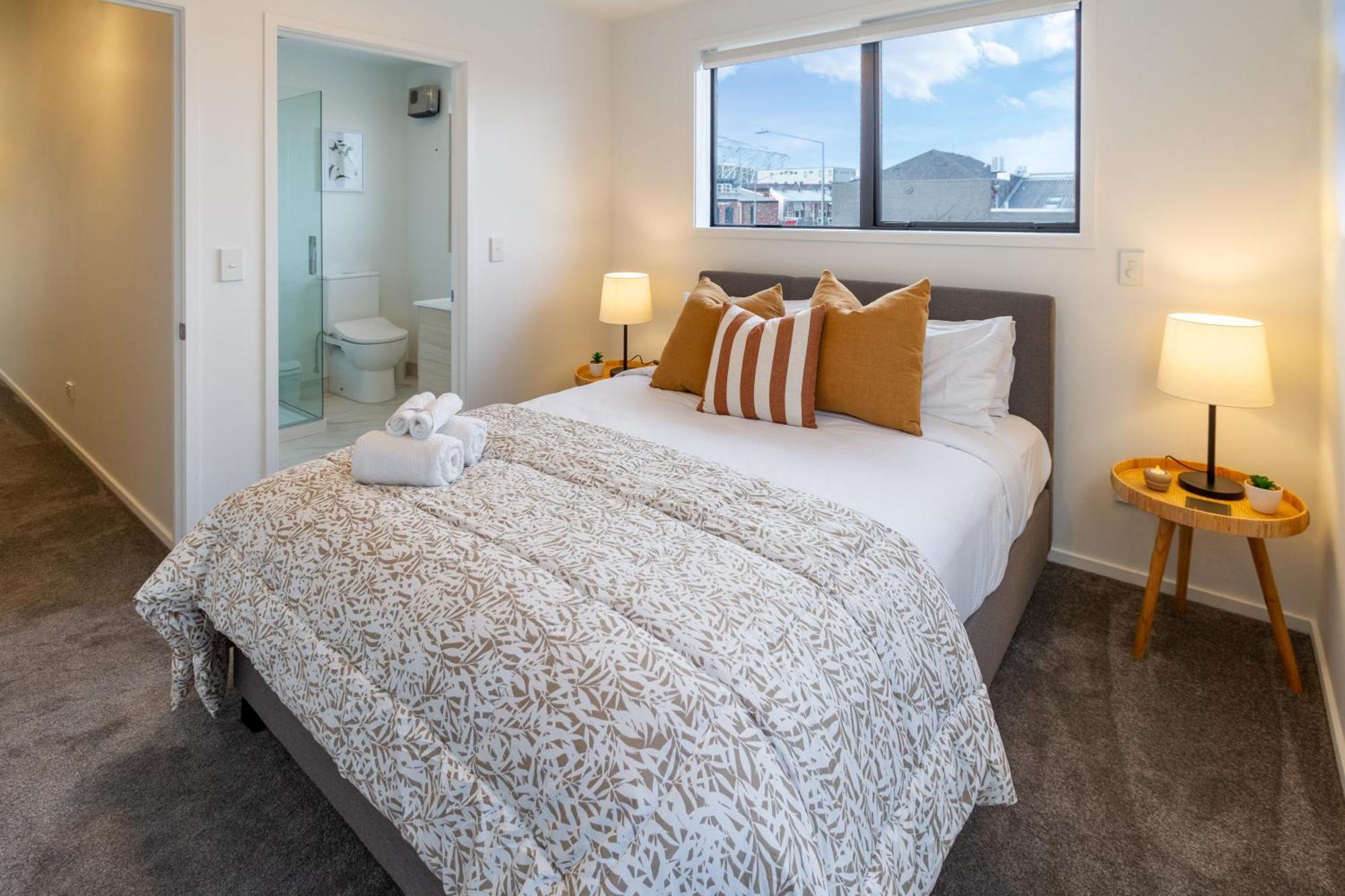 Stylish Central City Townhouse Next To Little High Christchurch Eksteriør billede
