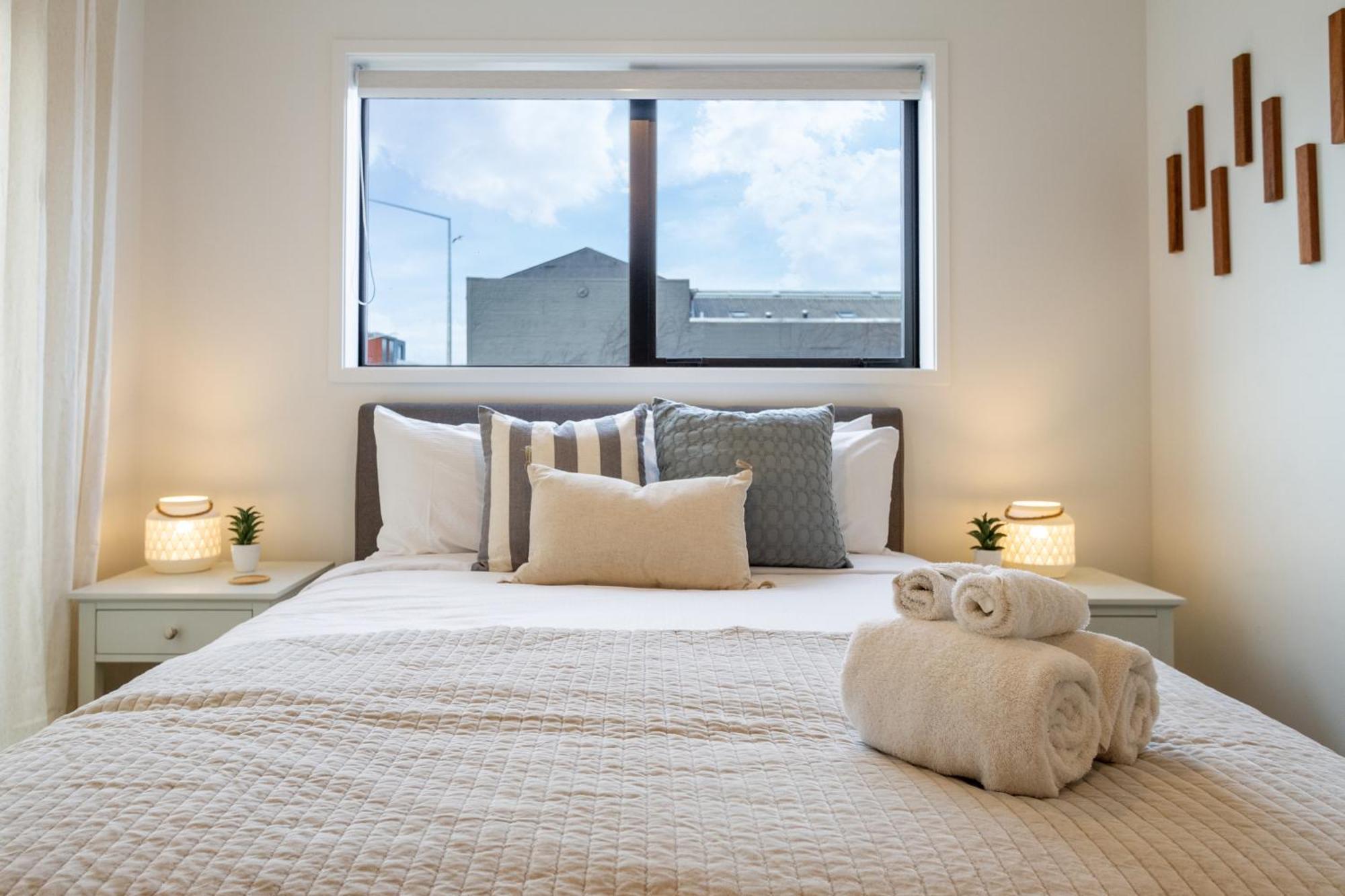 Stylish Central City Townhouse Next To Little High Christchurch Eksteriør billede