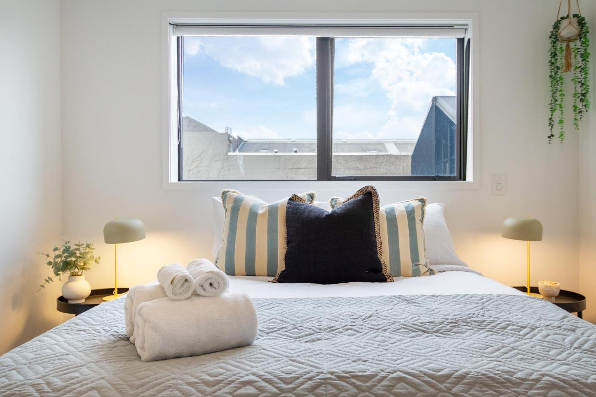 Stylish Central City Townhouse Next To Little High Christchurch Eksteriør billede